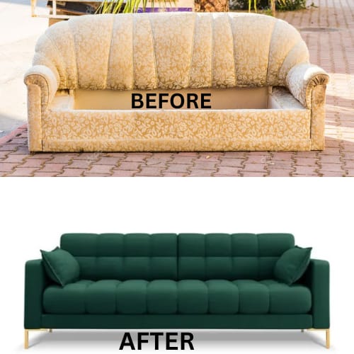 Sofa upholstery and repair service 